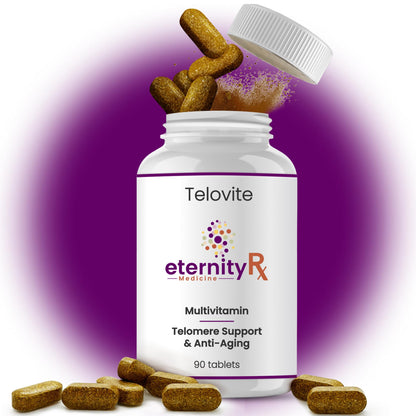 Telovite Daily Multivitamin for Men & Women – Telomere & Cellular Health