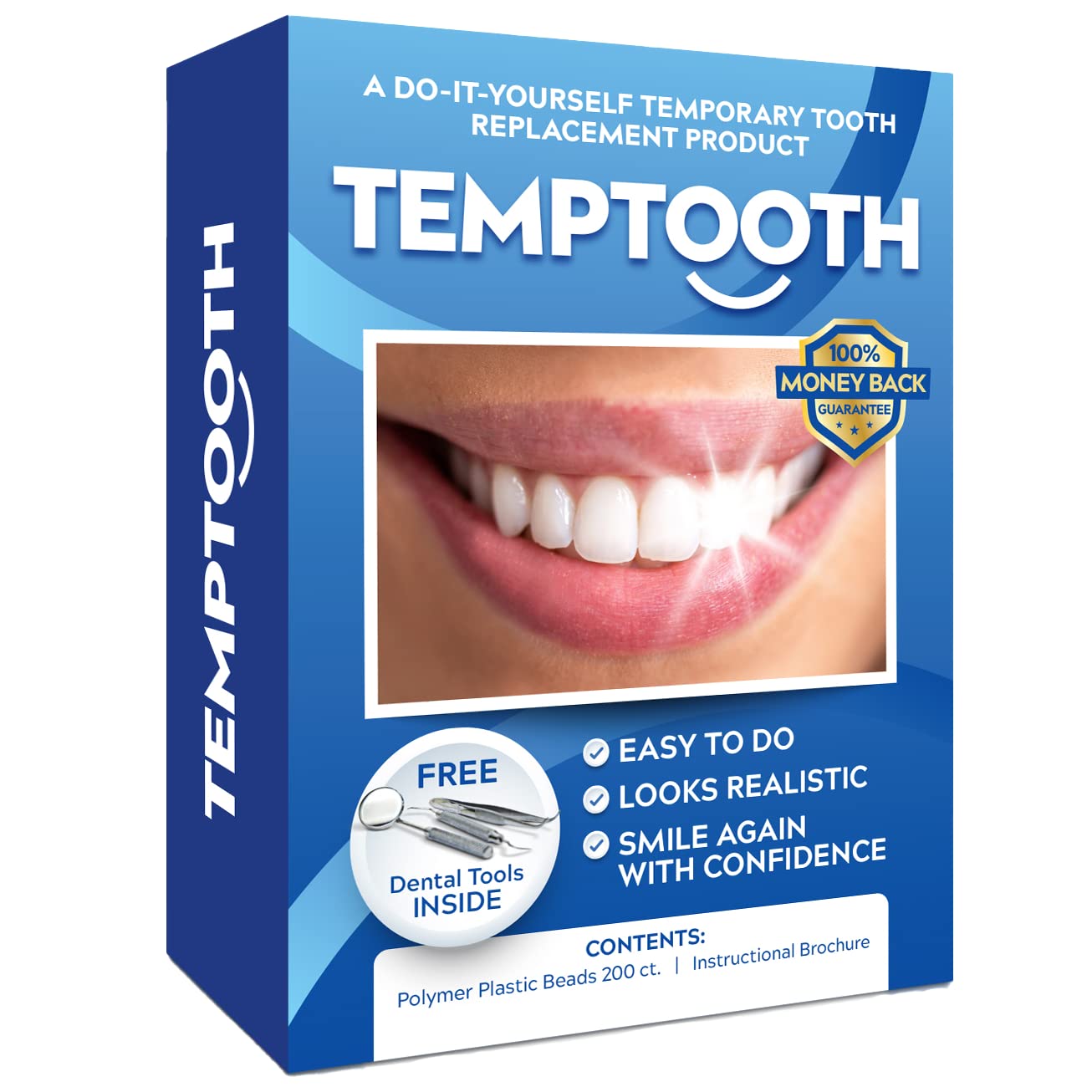 Temptooth: Trusted Patented Temporary Tooth Replacement Kit