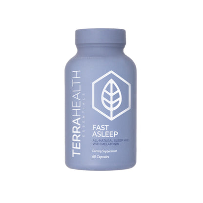 Terra Heath Essentials Fast Asleep | All-Natural Sleep Support, 30-Day Supply