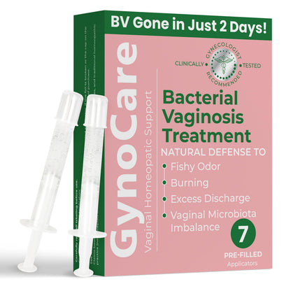 Bacterial Vaginosis Treatment for Women | Natural Homeopathic Pre-Filled Vaginal Applicators