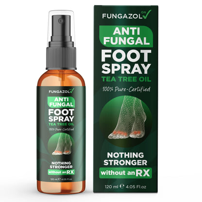 Terramed Just Think Comfort Foot Spray with Tea Tree Oil | Fast-Absorbing Antifungal Relief 120ml