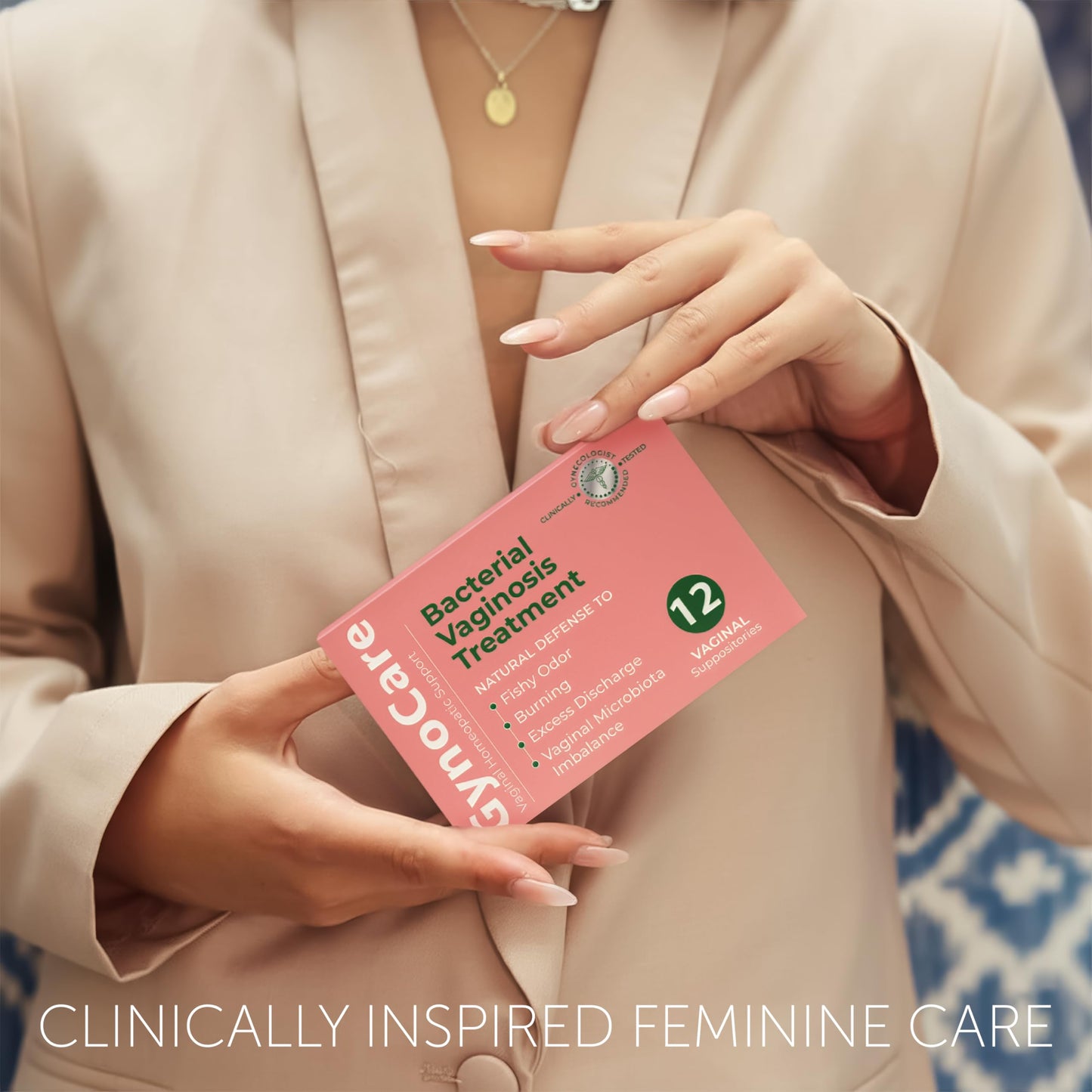 Terramed Just Think Comfort BV Treatment – 12 Boric Acid Suppositories for Women