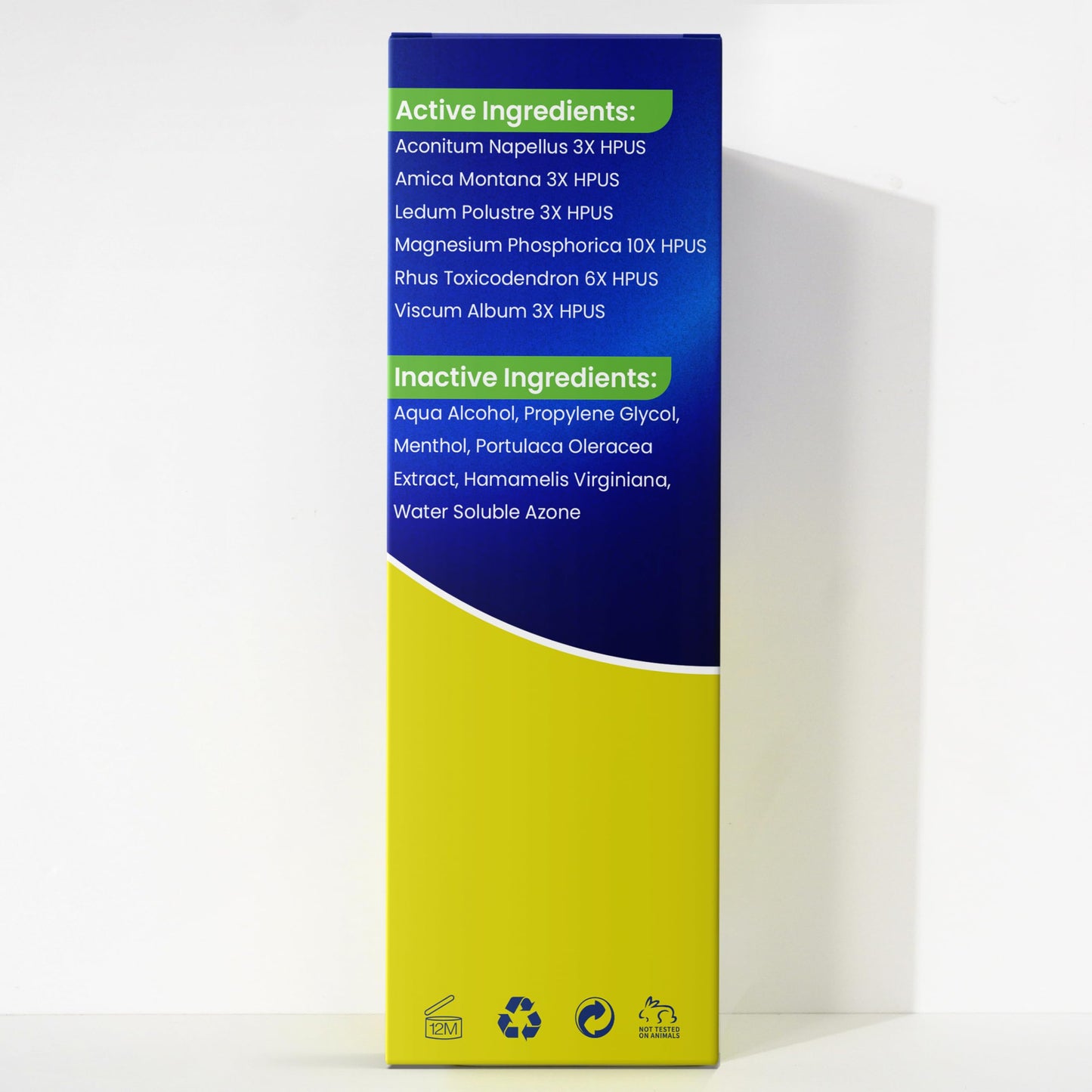 Terramed Just Think Comfort Fast Acting Leg Cramp Relief Aerosol Spray | Quick Homeopathic Relief for Leg Cramps