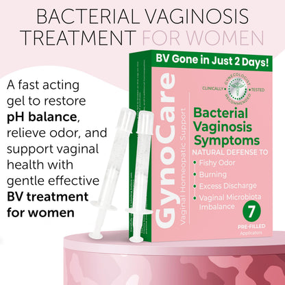 Bacterial Vaginosis Treatment for Women | Natural Homeopathic Pre-Filled Vaginal Applicators