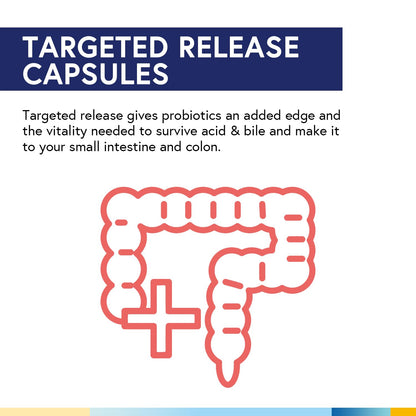 Terranics Daily Probiotics for Men & Women | 150B CFU, 25 Strains, Colon Care