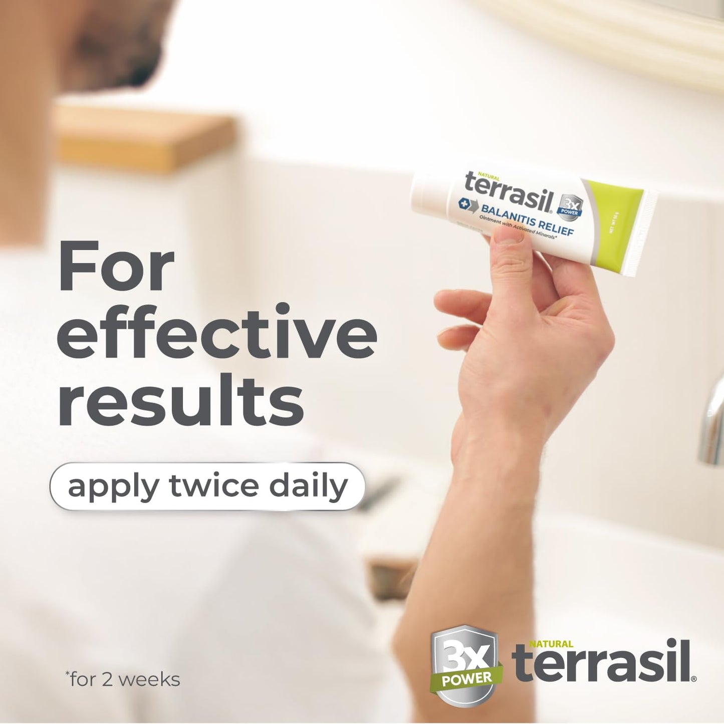Terrasil Balanitis Relief – Natural Foreskin Ointment for Itch, Irritation & Inflammation | Dermatologist Tested