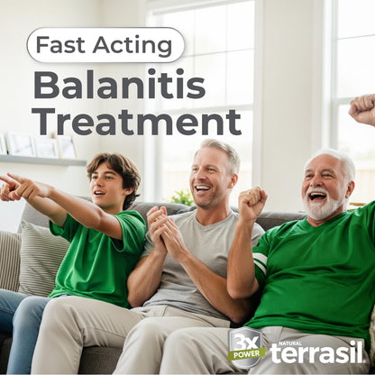 Terrasil Balanitis Relief – Natural Foreskin Ointment for Itch, Irritation & Inflammation | Dermatologist Tested