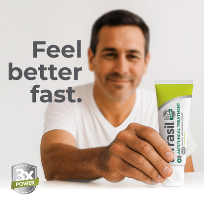 Terrasil Clotrimazole Antifungal Cream — Fast Relief for Ringworm, Jock Itch, Athlete's Foot | FSA/HSA Eligible (7oz)