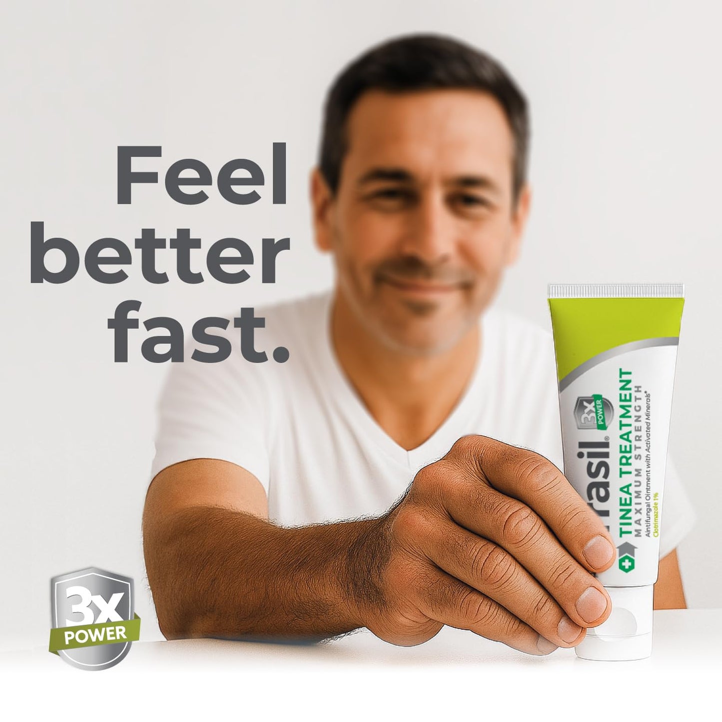 Terrasil Tinea Versicolor Treatment Cream Max Strength | 1% Clotrimazole Antifungal