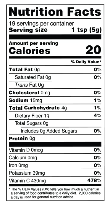 Terrasoul Superfoods Camu Camu Powder 17.5 oz (5 Pack) - Raw, Organic Vitamin C