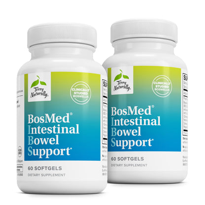 Terry Naturally BosMed Intestinal Bowel Support - Digestive & Gut Health - 60 Softgels