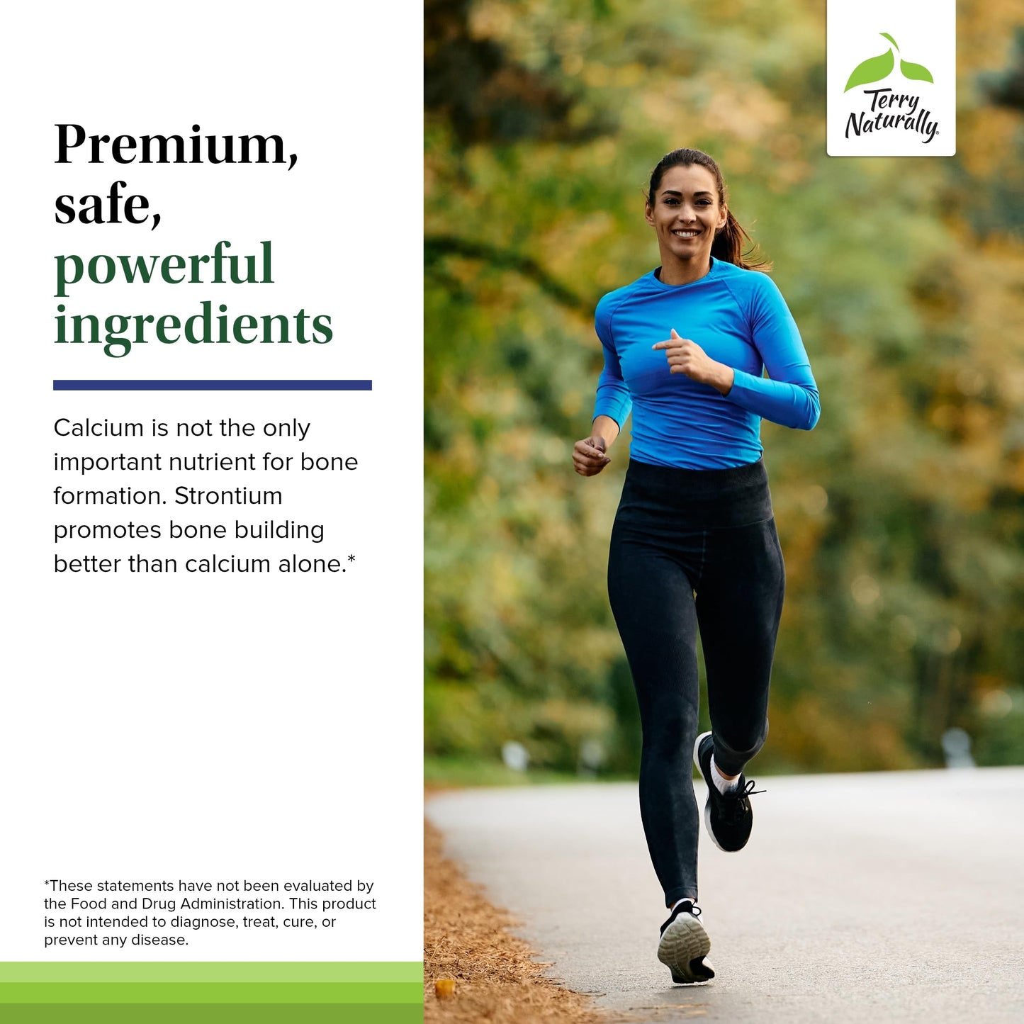 Terry Naturally Strontium – Bone Health & Strength Support | 60 Vegan Capsules