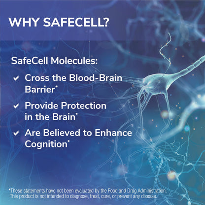 Tesseract SafeCell S-Acetyl Glutathione Supplement, 300mg, 60 Capsules – Bioavailability, Vegan, Hypoallergenic, Patented Delivery
