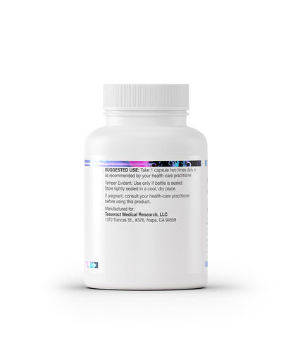 Tesseract SafeCell S-Acetyl Glutathione Supplement, 300mg, 60 Capsules – Bioavailability, Vegan, Hypoallergenic, Patented Delivery