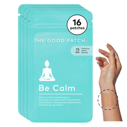The Good Patch Be Calm Patch with Hemp – Unwind & Decompress