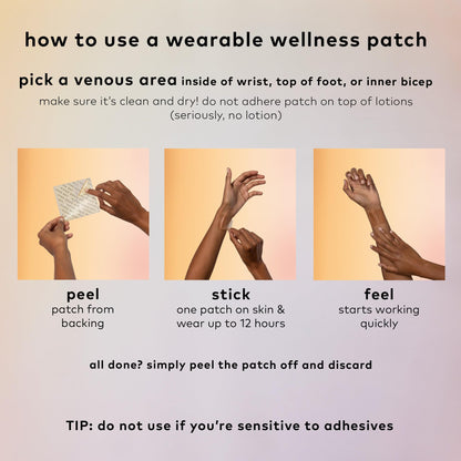 The Good Patch Desire Patches – Get in the Mood, Plant-Powered Wellness (24 Patches)
