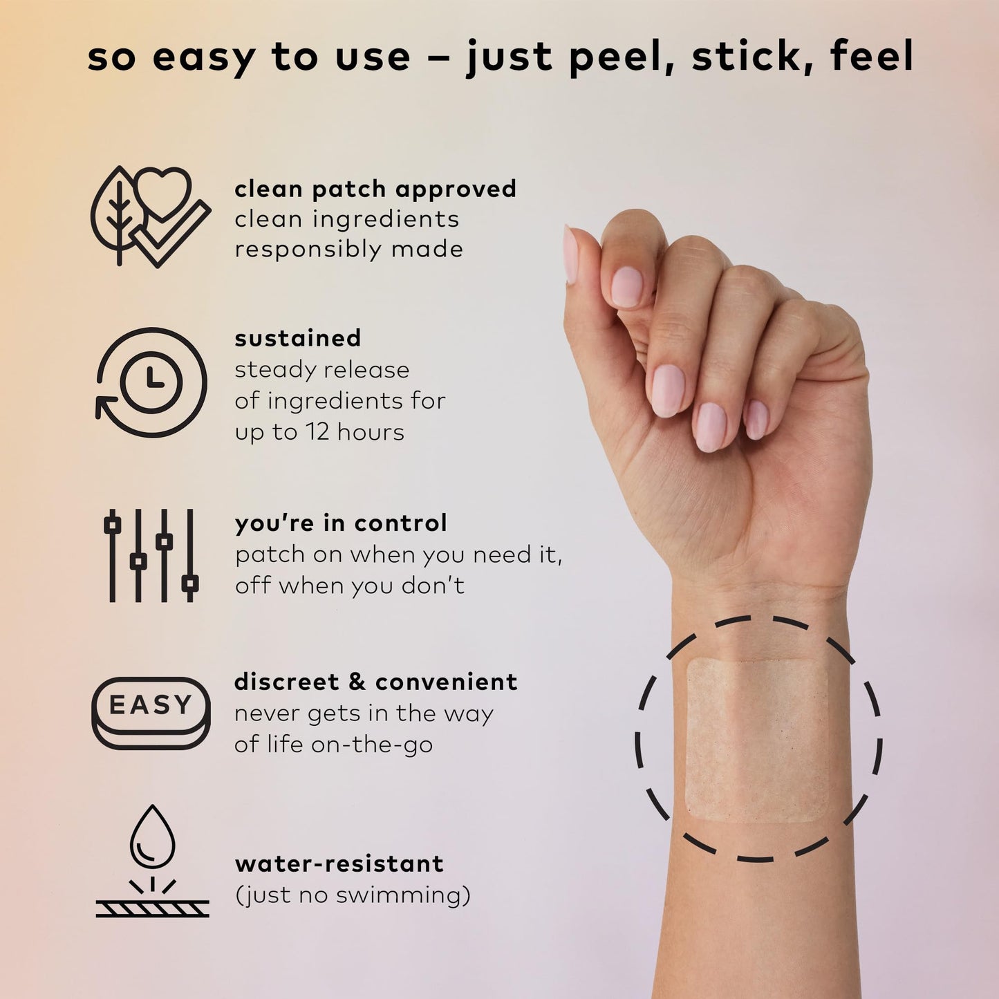 The Good Patch Desire Patches – Get in The Mood, Plant-Powered Wellness