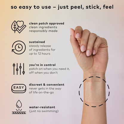 The Good Patch Desire Patches – Get in The Mood, Plant-Powered Wellness