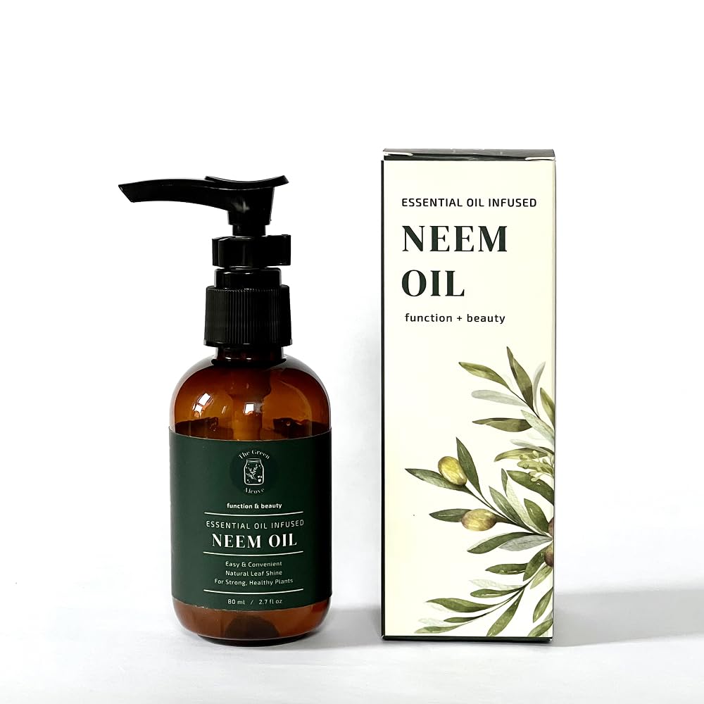 Neem Oil for Plants Refill – 30 Spray Bottles (480 fl oz) with Lavender, Peppermint & Rosemary | The Green Alcove