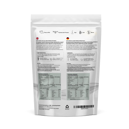 The Intelligent Health Hydrolyzed Collagen Peptides Powder – Grass-Fed, Unflavored, 10g per Serving, 2kg