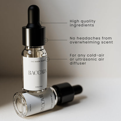 Baccara Diffuser Oil - Luxury Hotel & Home Scents Inspired by Baccarat Rouge