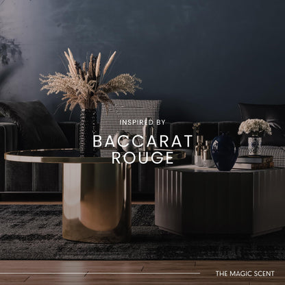 The Magic Scent Baccara Diffuser Oil – Baccarat Rouge Inspired Luxury for Home & Hotel (8.5 fl oz / 250 mL)