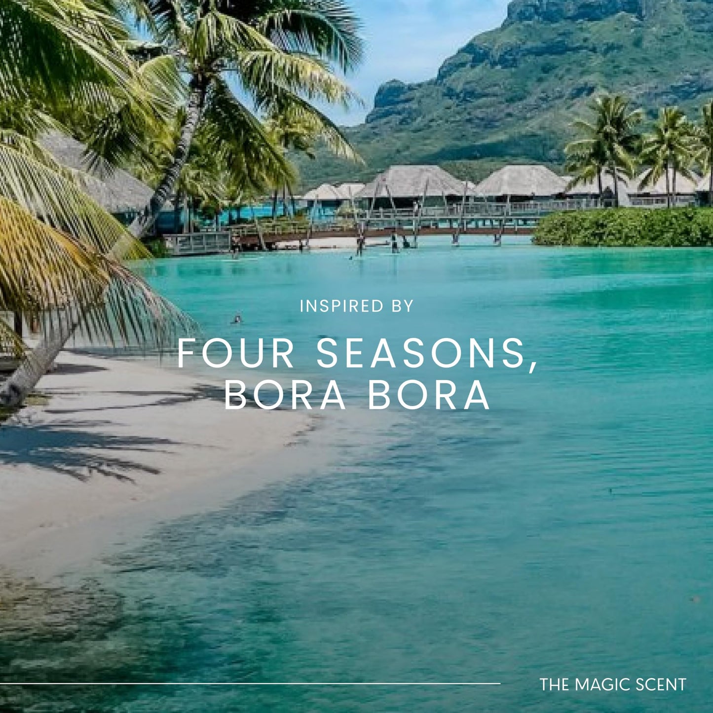 The Magic Scent Bamboo Diffuser Oil - Cold-Air & Ultrasonic Scented Oils for Diffuser Inspired by The Four Seasons, Bora Bora - Essential Oils for Diffusers Aromatherapy (10 ml)