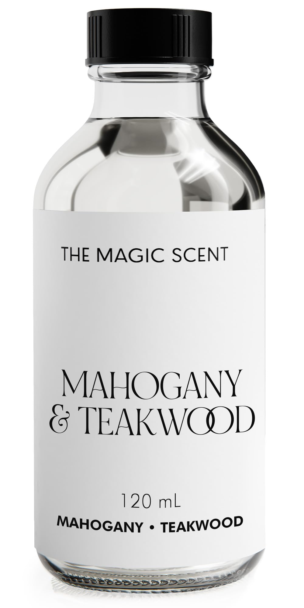 The Magic Scent Mahogany & Teakwood Diffuser Oil - Luxury Hotel & Home Scents (4 oz / 120 mL)