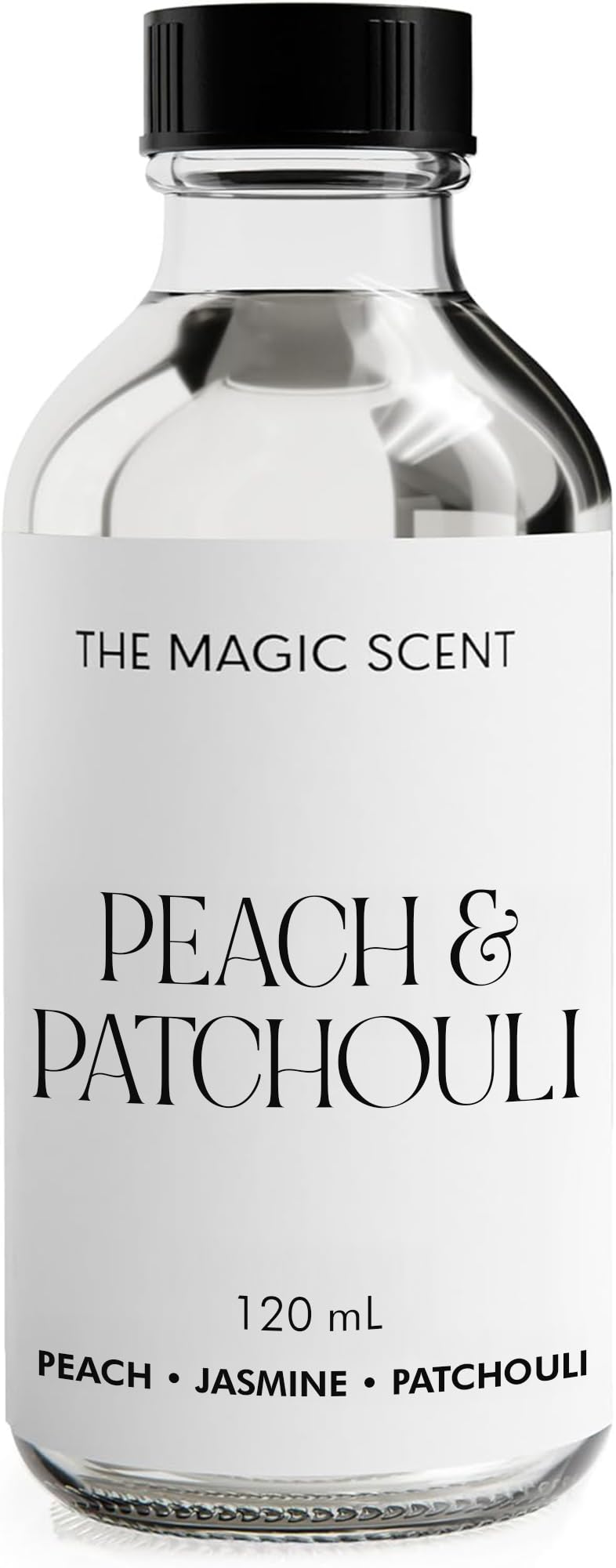 The Magic Scent Peach & Patchouli Diffuser Oil – Luxury 4 oz / 120 mL for All Diffusers