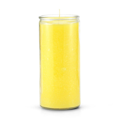 The Original Candle Company 14 Day Plain Yellow Candle – Long-Lasting 240h Paraffin Wax