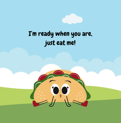 The Tasty Taco – Adult Humour Paperback Book
