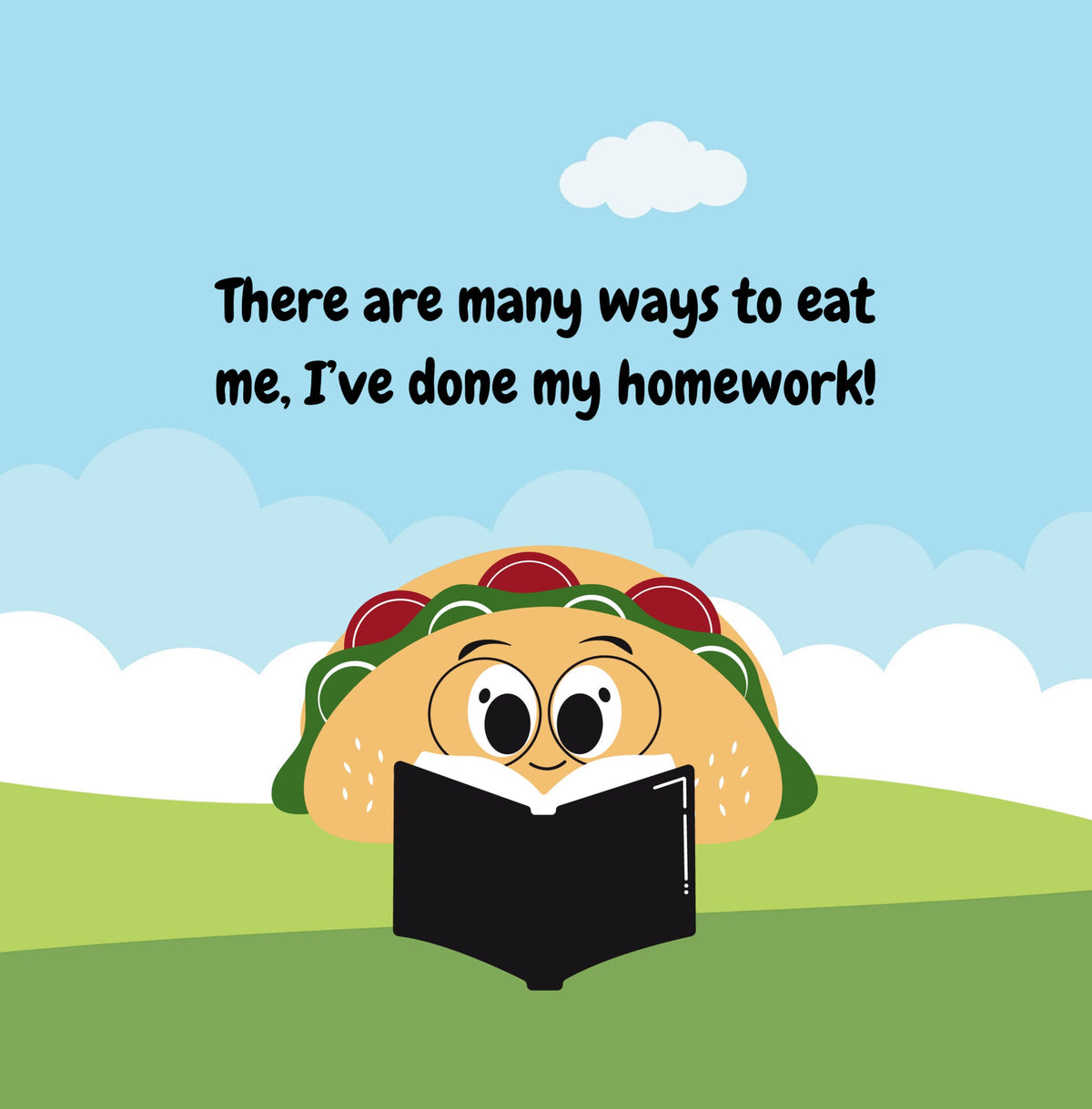 The Tasty Taco – Adult Humour Paperback Book
