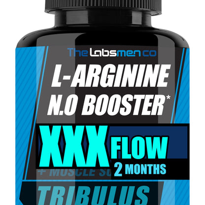 THELABSMENCO L-Arginine Nitric Oxide for Men – Blood Flow, Endurance, Two-Month Supply