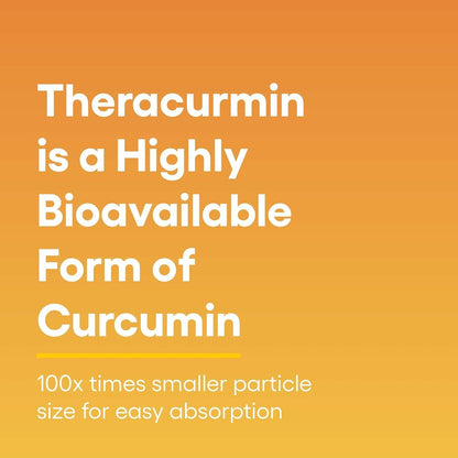 Natural Factors CurcuminRich Theracurmin 60 mg – Double-Strength, 60 Count | Superior Absorption