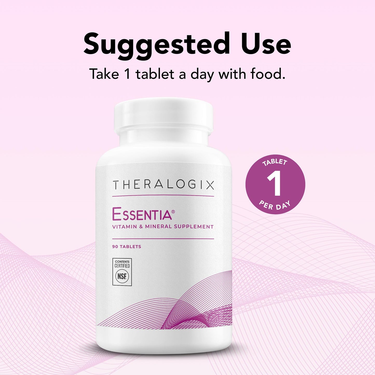 Theralogix Essentia Women's Multivitamin – 90-Day Supply | Immune & Bone Health | NSF Certified
