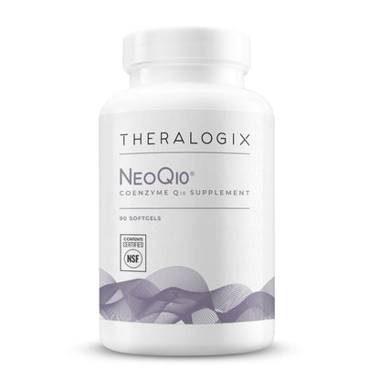 Theralogix NeoQ10 CoQ10 Supplement – Heart Health & Fertility Support | NSF Certified, 90 Softgels
