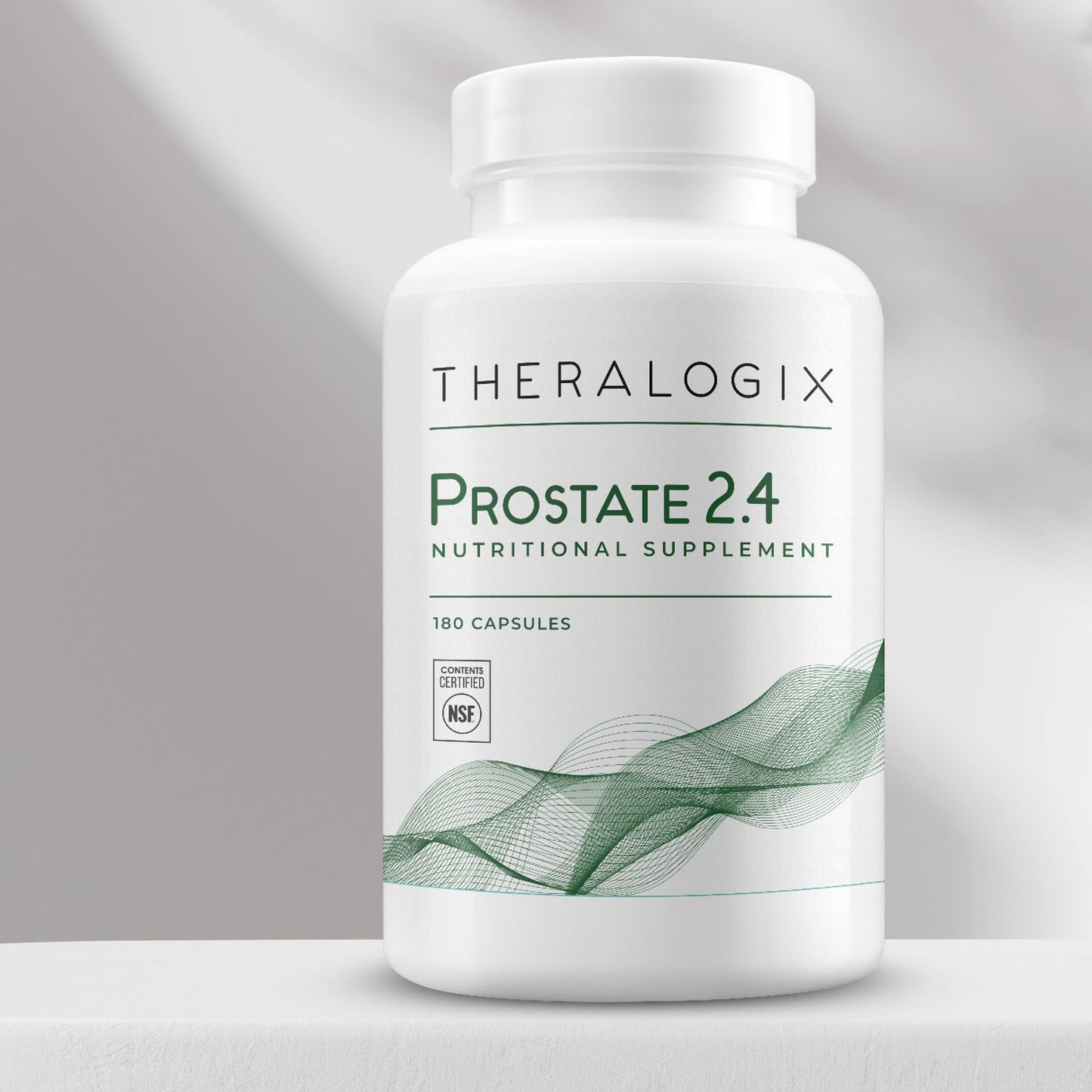 Theralogix Prostate 2.4 - 180 Capsules | NSF Certified Prostate Health Support for Men