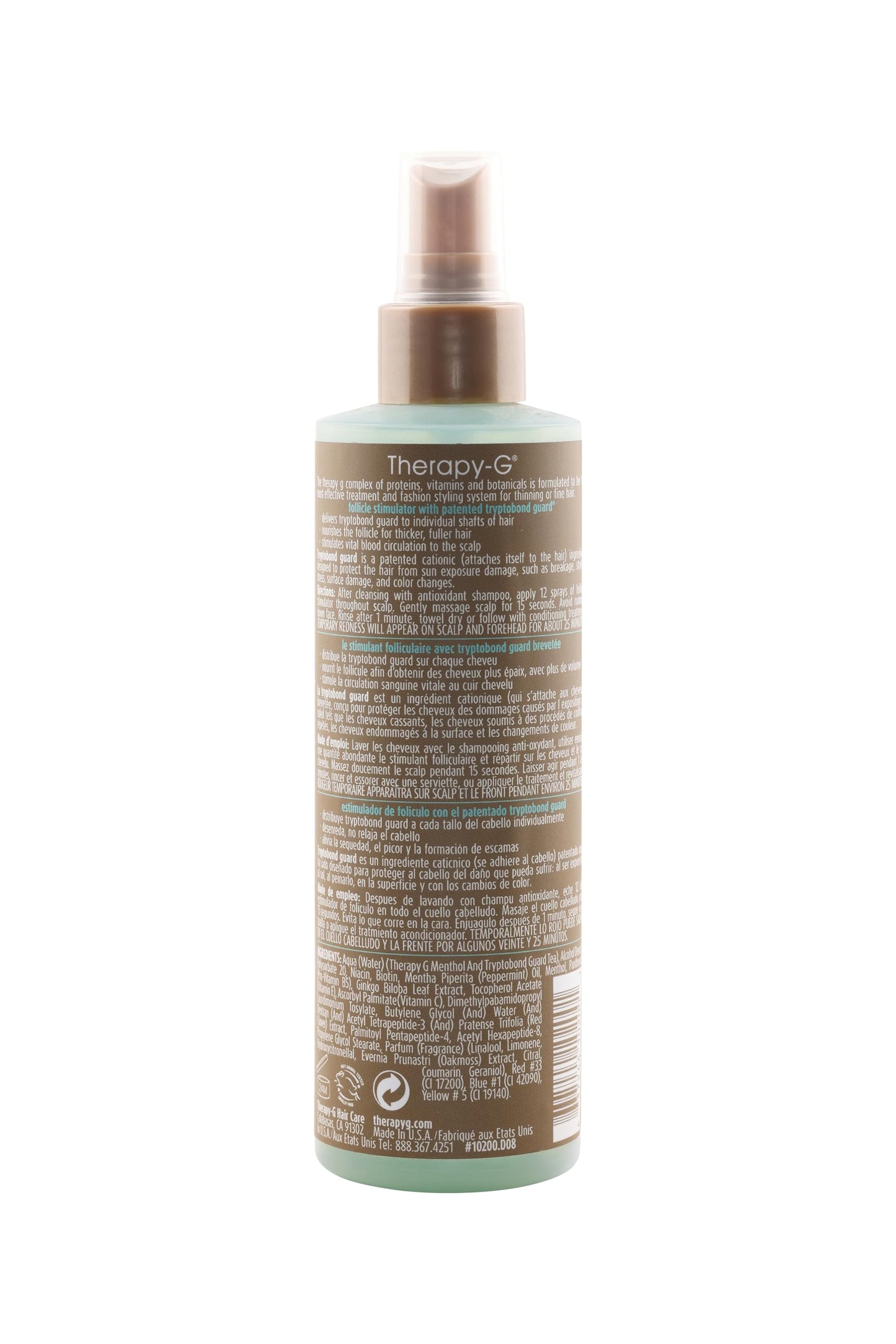 Therapy-G Follicle Stimulator (250ml 8.5 oz) – Hair Growth & Scalp Support