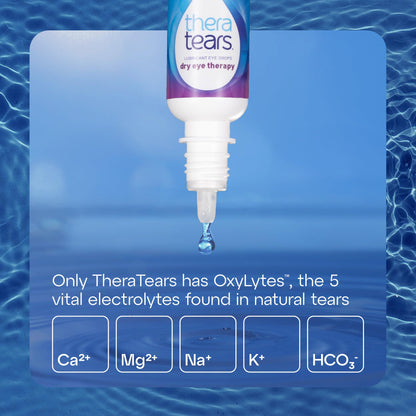TheraTears Dry Eye Therapy Lubricating Eye Drops – Twin Pack (2 x 30 mL)