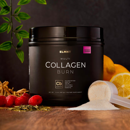 Super Collagen Burn Powder for Women – Pink Lemonade | Multi Collagen Peptides + Hyaluronic Acid