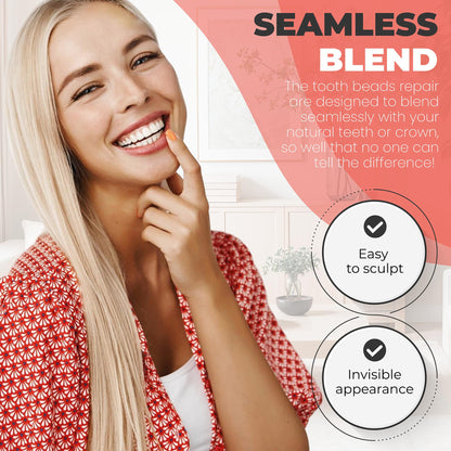 Thermoplastic Beads for Teeth Repair – DIY Tooth Filling (35g)