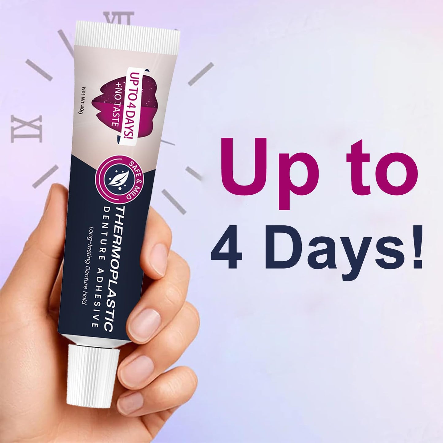 Thermoplastic Denture Adhesive | Ultra Max Hold (2pcs)