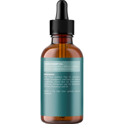 Thieves Myth Pure Essential Oil Blend for Diffusers - Purification 2oz