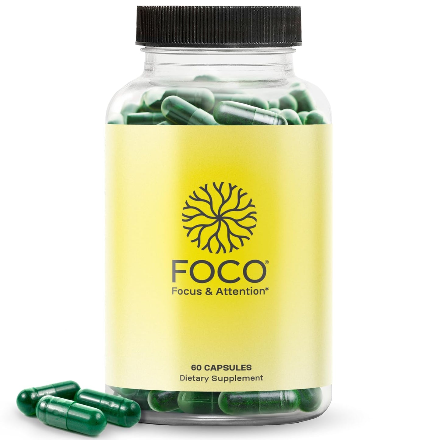 Think FOCO Capsules - Natural Focus for Teens & Adults | Brain Nootropic