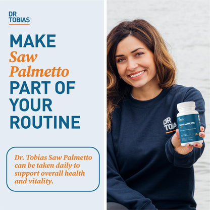 Dr. Tobias Saw Palmetto 500mg – Prostate, Hair & Urinary Health
