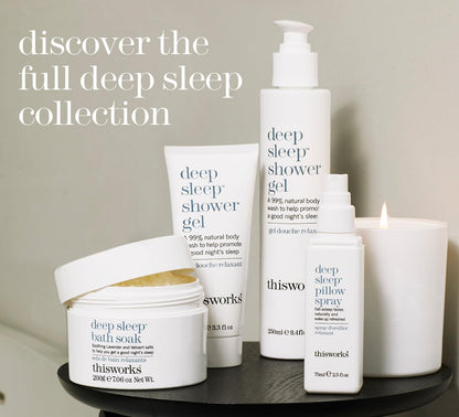 This Works Sleep Plus Pillow Spray 50 ml - Lavender, Camomile & Vetivert | Restful Sleep Aid