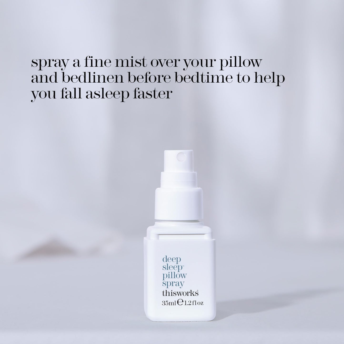 THISWORKS Deep Sleep Pillow Spray – Fast-Acting Natural Lavender for Relaxation & Restful Sleep (35 ml Travel Size)