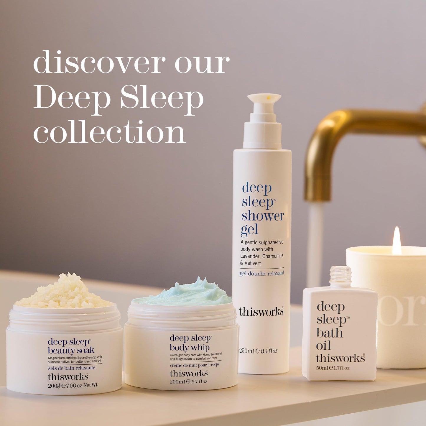 THISWORKS Deep Sleep Pillow Spray – Fast-Acting Natural Lavender for Relaxation & Restful Sleep (35 ml Travel Size)