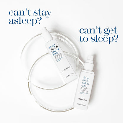 THISWORKS Deep Sleep Pillow Spray – Fast-Acting Natural Lavender for Relaxation & Restful Sleep (35 ml Travel Size)