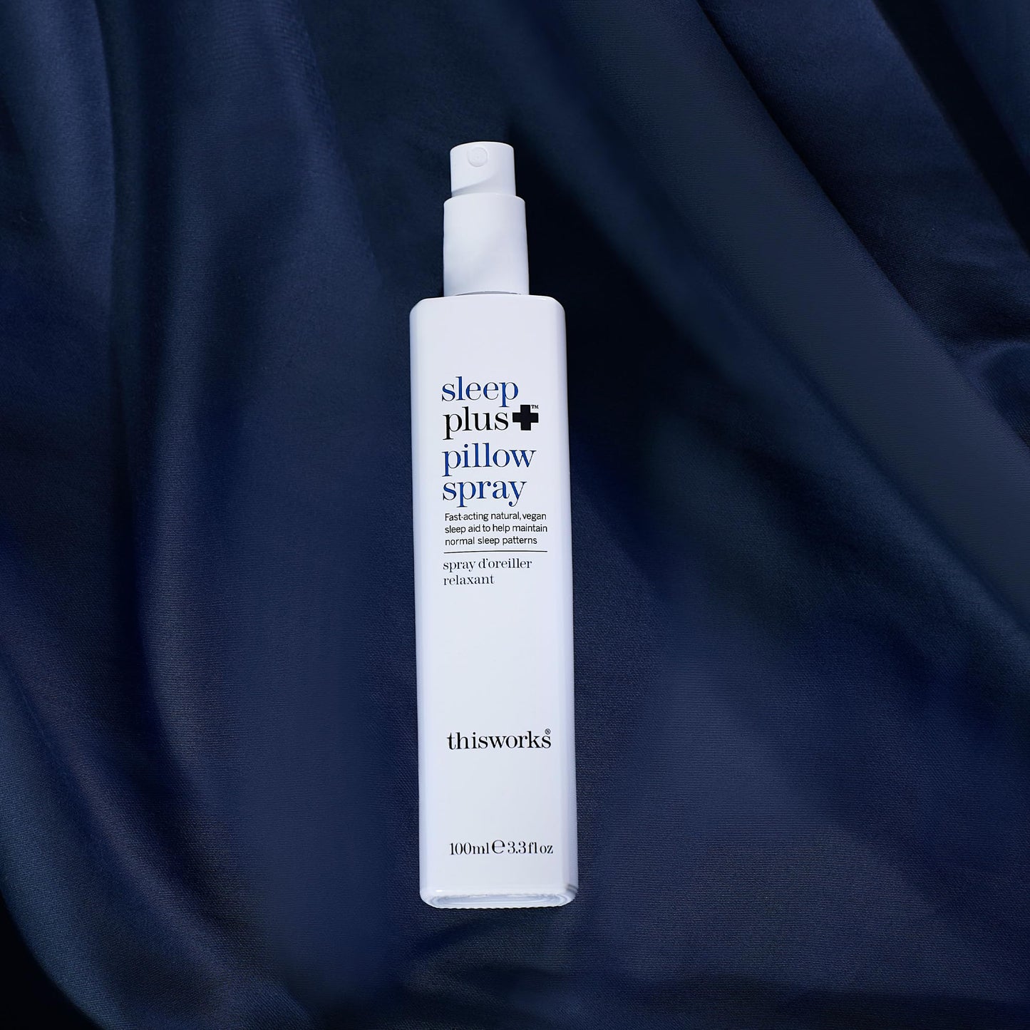 THISWORKS Sleep Plus Pillow Spray – Fast-Acting Rest with Lavender, Vetivert & Camomile, 100ml